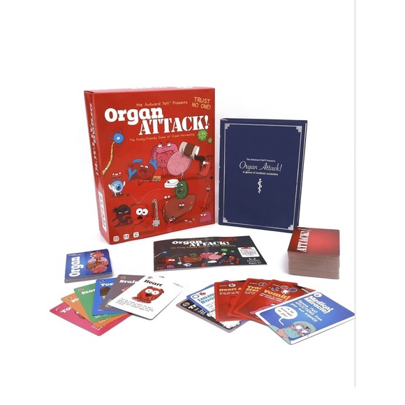 Organ Attack! by Awkward Yeti Family Friendly Edition New In Box - Picture 6 of 8